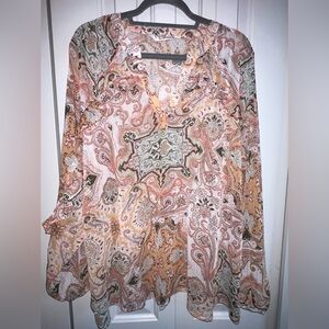 Studio Untold 2x long sleeve blouse